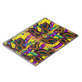 Mardi Gras Kunst Notitieboek (Linkerzijde)