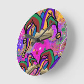 MARDI GRAS-KUNST RONDE KLOK (Hoek)