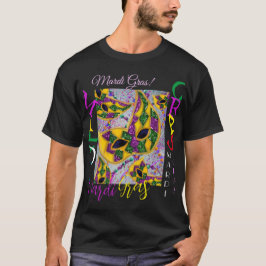 MARDI GRAS KUNST   T-SHIRT