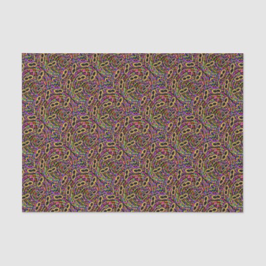 Mardi Gras Kunst Tissuepapier (Voorkant)