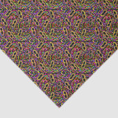 Mardi Gras Kunst Tissuepapier (Detail)