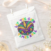 Mardi Gras Laat de goede tijden rollen Bedankzakje (Geknipt)