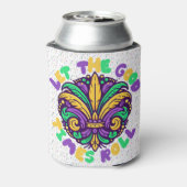 Mardi Gras Laat de goede tijden rollen Blikjeskoeler (Blikje Achterkant)