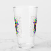 Mardi Gras Laat de goede tijden rollen Glas (Links)