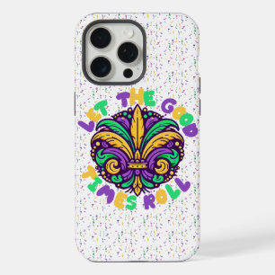 Mardi Gras Laat de goede tijden rollen iPhone 15 Pro Max Case