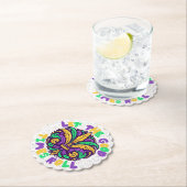 Mardi Gras Laat de goede tijden rollen Kartonnen Onderzetters (Insitu)