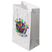Mardi Gras Laat de goede tijden rollen Klein Cadeauzakje (Achterkant Gekanteld)