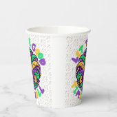 Mardi Gras Laat de goede tijden rollen Papieren Bekers (Links)