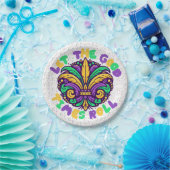 Mardi Gras Laat de goede tijden rollen Papieren Bordje (Feest)