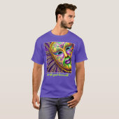 Mardi Gras laat de goede tijden rollen T-shirt (Voorkant volledig)