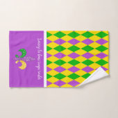 Mardi Gras. Laat de Good Times Roll Hand Towel Handdoek (Handdoek)