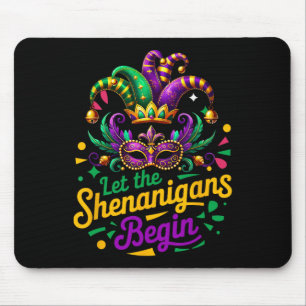 Mardi Gras laat de Shenanigans beginnen met Mannen Muismat