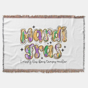 Mardi Gras Laissez Les Bons Temps Rouler Deken