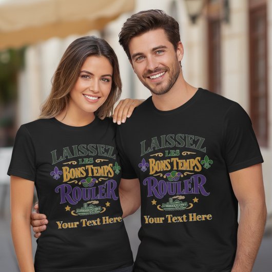 Mardi Gras Laissez Les Bons Temps Rouler Riverboat T-shirt