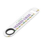 Mardi Gras | Laissez Les Bons Temps Rouler Speed Flessenopener (Voorkant Gekanteld)