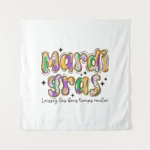Mardi Gras Laissez Les Bons Temps Rouler Wandkleed