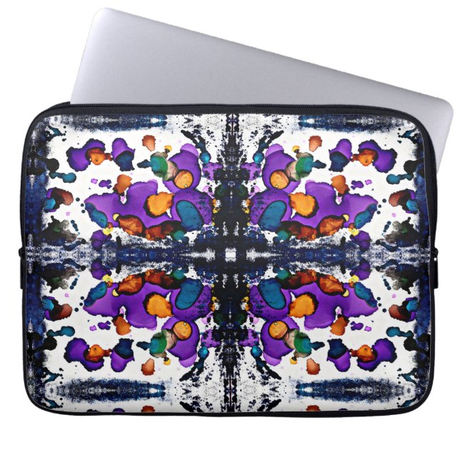 Mardi Gras Laptop Sleeve (Voorkant)