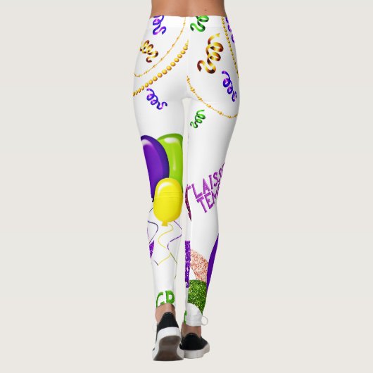 Mardi Gras Leggings (Achterkant)
