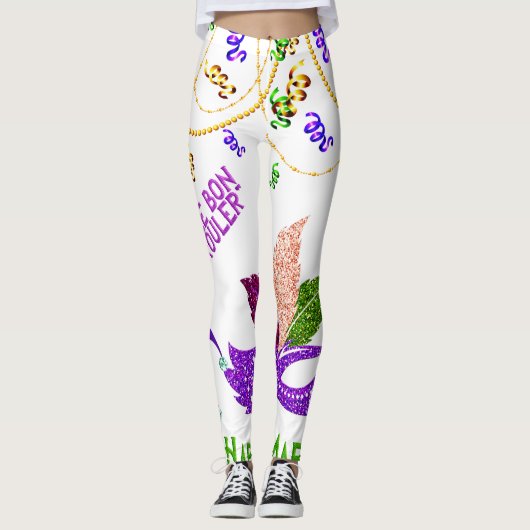 Mardi Gras Leggings (Voorkant)