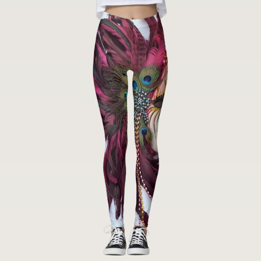 Mardi Gras Leggings (Voorkant)