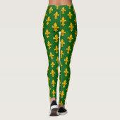 Mardi Gras Leggings Yoga Aangepaste kleur (Achterkant)