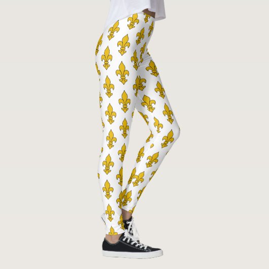 Mardi Gras Leggings Yoga Aangepaste kleur (Rechts)