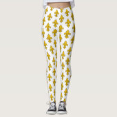 Mardi Gras Leggings Yoga Aangepaste kleur (Voorkant)