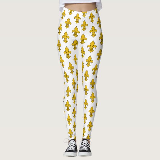 Mardi Gras Leggings Yoga Aangepaste kleur (Voorkant)