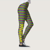 Mardi Gras Leggings Yoga Aangepaste naam (Rechts)