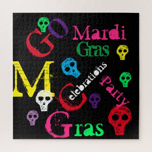 MARDI GRAS LEGPUZZEL (Verticaal)