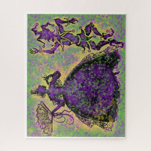 Mardi Gras Legpuzzel (Verticaal)