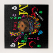 Mardi GRAS Legpuzzel (Horizontaal)