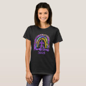 Mardi Gras Leopard rainbow Fleur De Lis 2023 (C 1 T-shirt (Voorkant volledig)