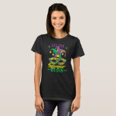 Mardi Gras Let The Shenanigans Begin Masquerade Ca T-shirt (Voorkant volledig)