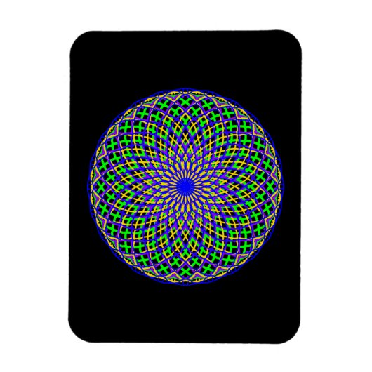 Mardi Gras Madness Magneet (Verticaal)