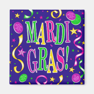 MARDI GRAS MAGNEET