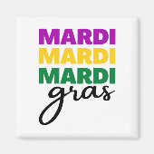 Mardi Gras Magneet (Voorkant)