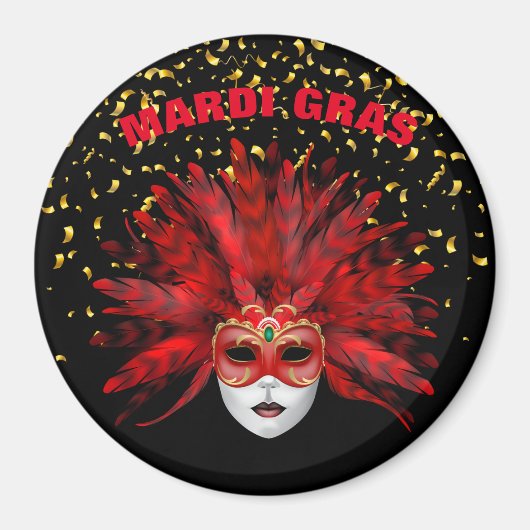 Mardi Gras Magnet (Voorkant)