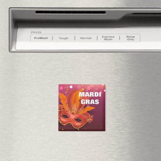 Mardi Gras Magnet (Insitu (Vaatwasser))