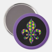 Mardi Gras Magnet (Voorkant / Achterkant)