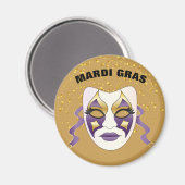 Mardi Gras Magnet (Voorkant / Achterkant)
