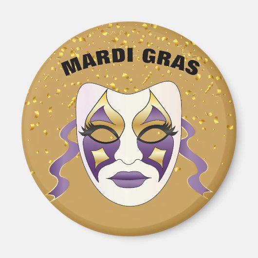 Mardi Gras Magnet (Voorkant)