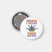 Mardi Gras Magnet (Voorkant / Achterkant)