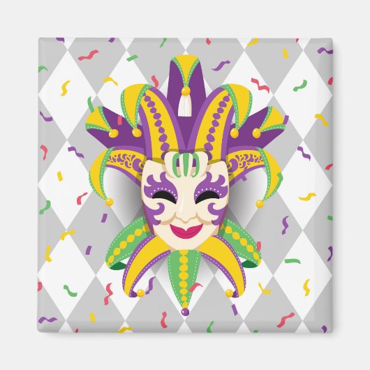 Mardi Gras Magnet (Voorkant)