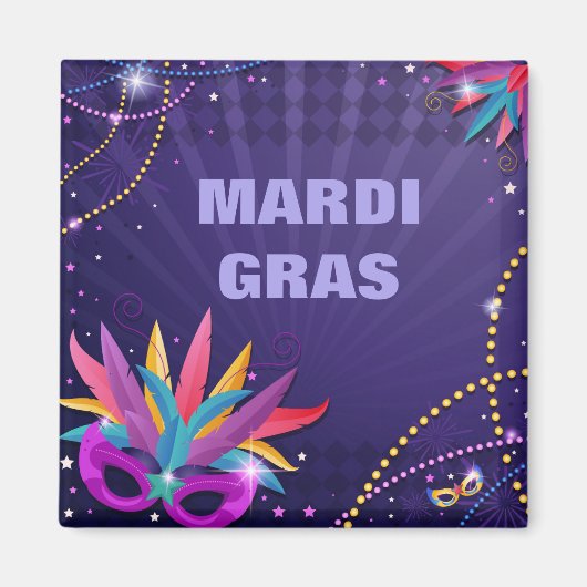 Mardi Gras Magnet (Voorkant)