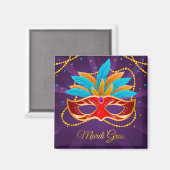 Mardi Gras Magnet (Voorkant / Achterkant)