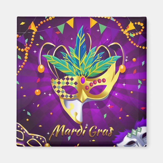 Mardi Gras Magnet (Voorkant)
