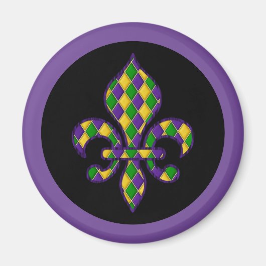 Mardi Gras Magnet (Voorkant)