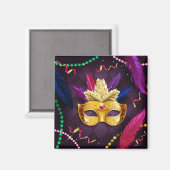 Mardi Gras Magnet (Voorkant / Achterkant)