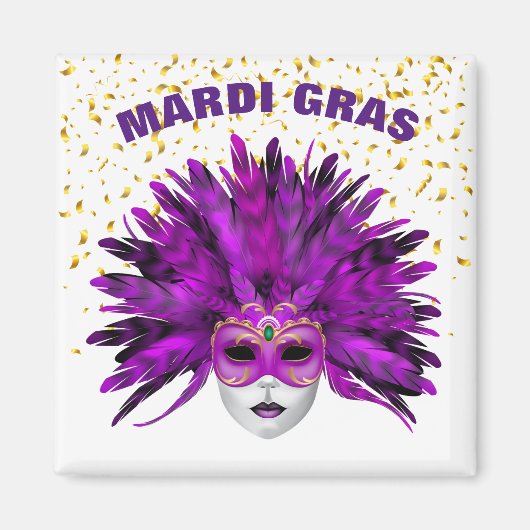 Mardi Gras Magnet (Voorkant)